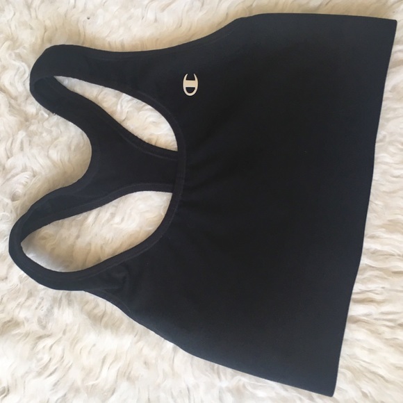Champion Other - Champion Solid Black Women’s Unpadded Sports Bra